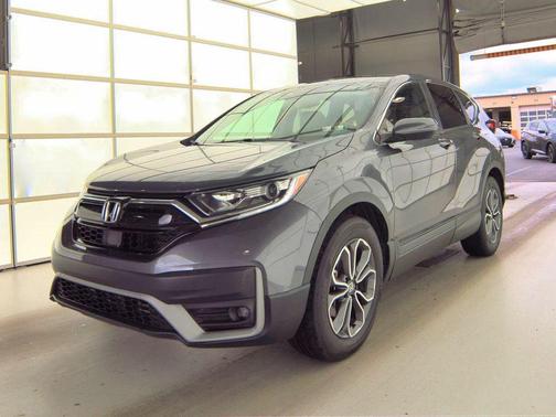 Gray 2022 Honda CR-V AWD EX-L