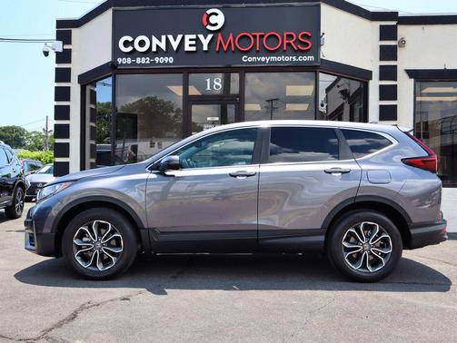 Gray 2022 Honda CR-V AWD EX-L
