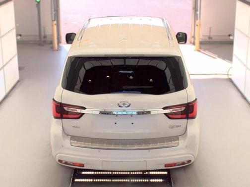 Moonstone White 2021 INFINITI QX80 Luxe