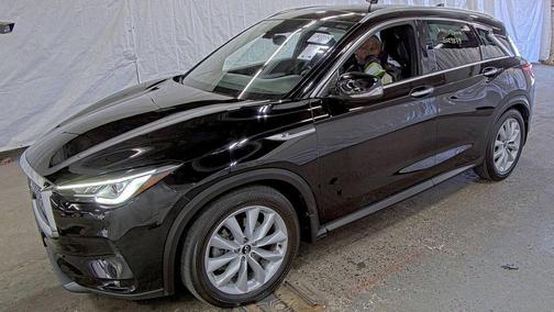 Black Obsidian 2019 INFINITI QX50 Luxe