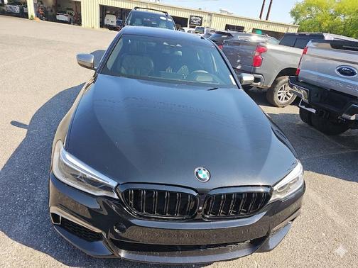 Black Sapphire Metallic 2018 BMW M550 i Xdrive