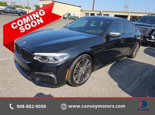 Black Sapphire Metallic 2018 BMW M550 i Xdrive