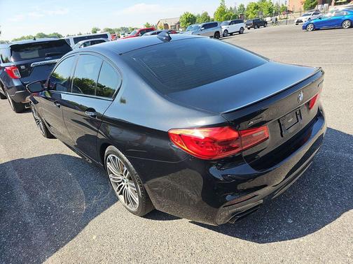 Black Sapphire Metallic 2018 BMW M550 i Xdrive