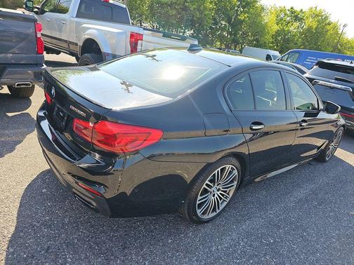 Black Sapphire Metallic 2018 BMW M550 i Xdrive