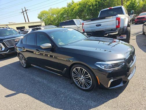 Black Sapphire Metallic 2018 BMW M550 i Xdrive