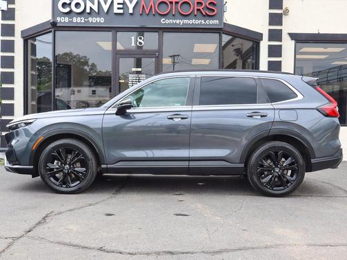 Gray 2024 Honda CR-V Hybrid Sport Touring AWD
