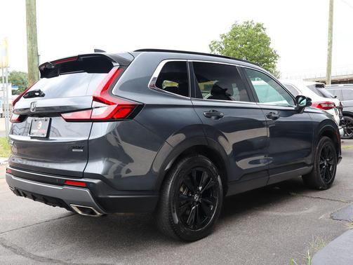 Gray 2024 Honda CR-V Hybrid Sport Touring AWD