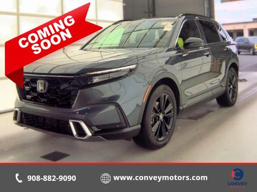 Gray 2024 Honda CR-V Hybrid Sport Touring AWD SUV