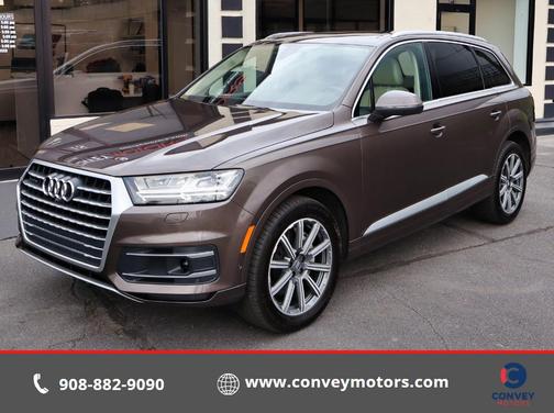 Brown 2019 Audi Q7 45 Premium Plus