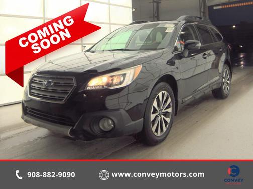 Crystal Black Silica 2015 Subaru Outback 2.5i Limited