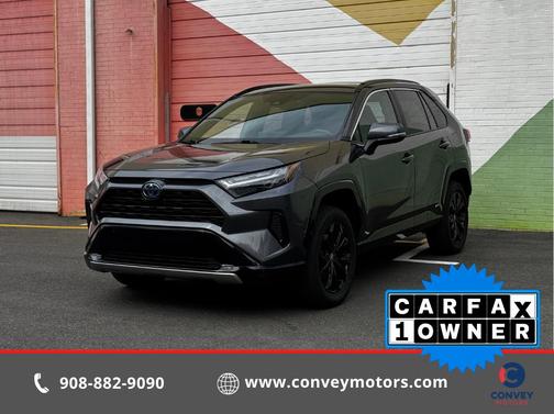 Magnetic Gray Metallic 2022 Toyota RAV4 Hybrid SE