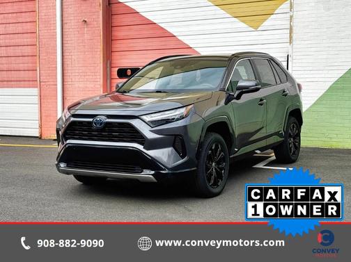 Magnetic Gray Metallic 2022 Toyota RAV4 Hybrid SE