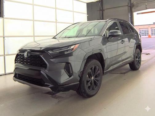 Magnetic Gray Metallic 2022 Toyota RAV4 Hybrid SE