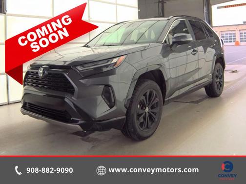 Magnetic Gray Metallic 2022 Toyota RAV4 Hybrid SE