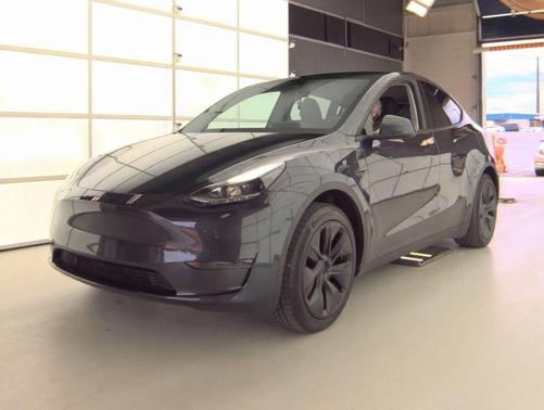 Stealth Grey 2024 Tesla Model Y Long Range Single Motor Rear-Wheel Drive