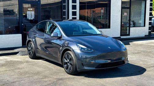 Stealth Grey 2024 Tesla Model Y Long Range Single Motor Rear-Wheel Drive