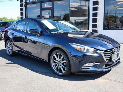 Deep Crystal Blue Mica 2018 Mazda Mazda3 Touring