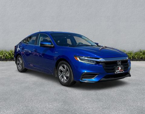 Blue 2020 Honda Insight EX