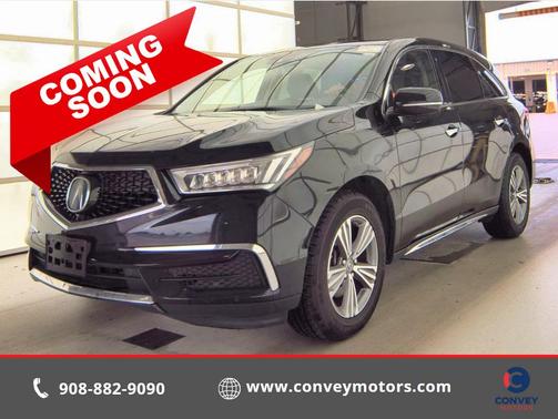 Majestic Black Pearl 2019 Acura MDX 3.5L