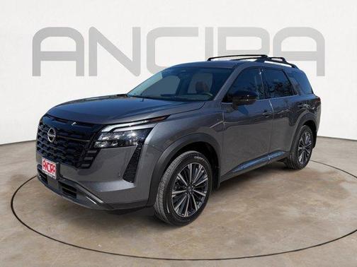 Gun Metallic 2026 Nissan Pathfinder Platinum