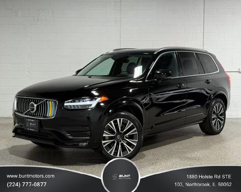 Onyx Black Metallic 2021 Volvo XC90 T6 Momentum