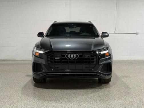 Gray 2021 Audi Q8 55 Prestige