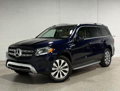 Blue 2017 Mercedes-Benz GLS 450 4MATIC