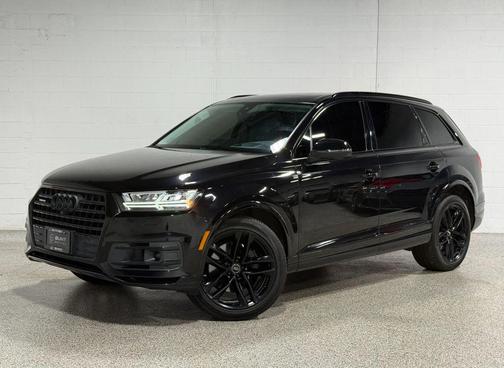 Black 2018 Audi Q7 3.0T Prestige