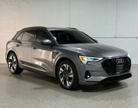 Gray 2021 Audi e-tron Premium