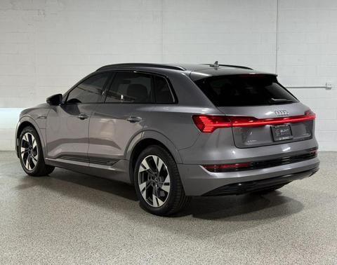 Gray 2021 Audi e-tron Premium