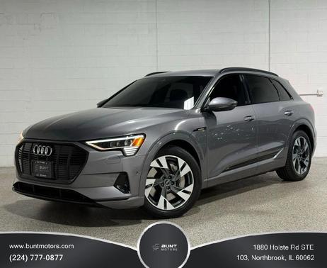 Gray 2021 Audi e-tron Premium