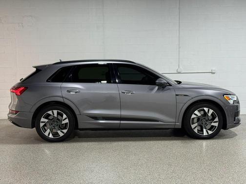 Gray 2021 Audi e-tron Premium