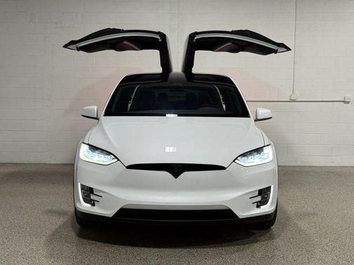 Pearl White Multi-Coat 2018 Tesla Model X P100D