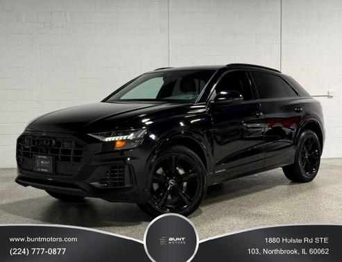 Black 2021 Audi Q8 55 Premium Plus