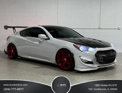 White 2013 Hyundai Genesis Coupe 3.8 Track