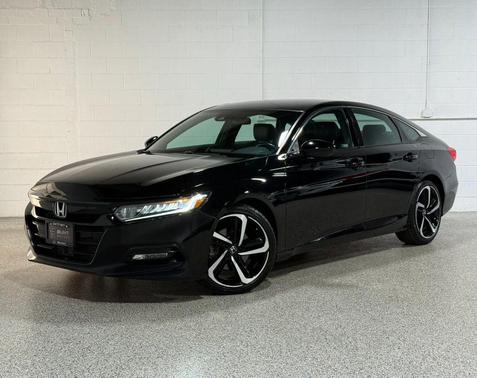 Crystal Black Pearl 2018 Honda Accord Sport
