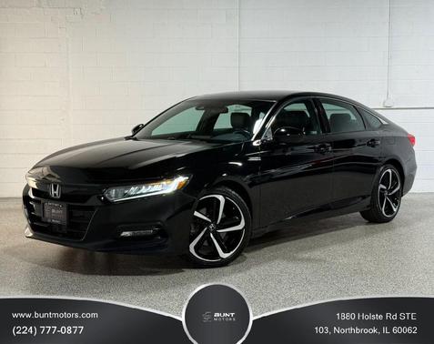 Crystal Black Pearl 2018 Honda Accord Sport
