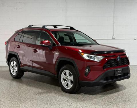 Ruby Flare Pearl 2021 Toyota RAV4 Hybrid XLE