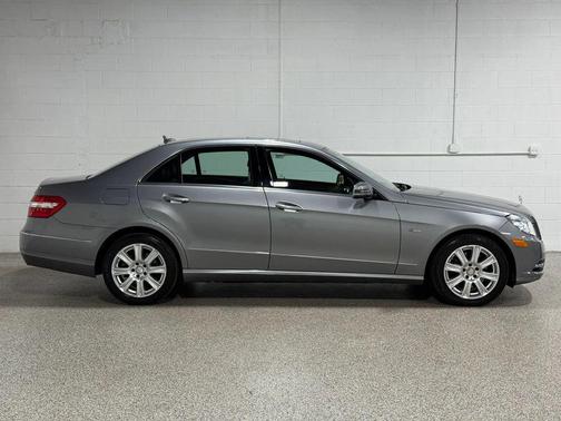 Silver 2012 Mercedes-Benz E-Class E 350 4MATIC Sedan 4D