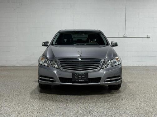Silver 2012 Mercedes-Benz E-Class E 350 4MATIC Sedan 4D