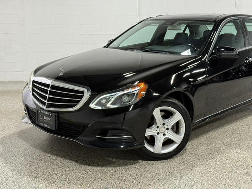 Black 2014 Mercedes-Benz E-Class E 350 4MATIC Sedan 4D