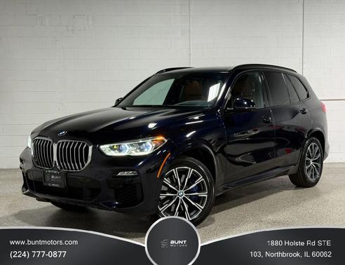 Blue 2019 BMW X5 xDrive50i