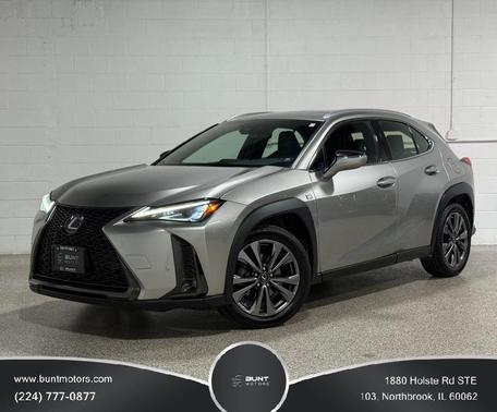 Gray 2019 Lexus UX 200 F Sport