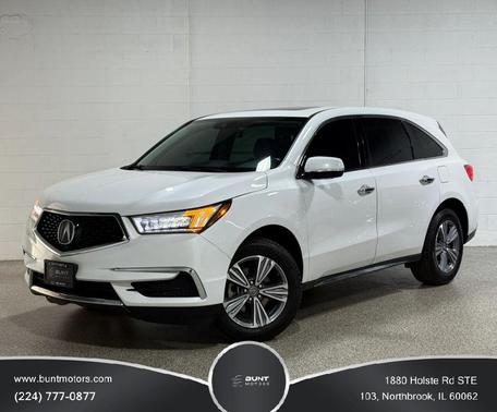 Platinum White Pearl 2020 Acura MDX 3.5L