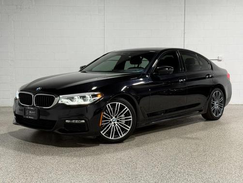 Black 2018 BMW 540 xDrive