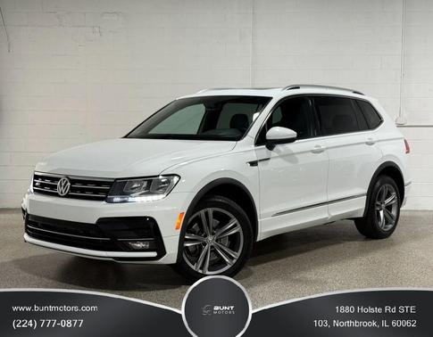 White 2018 Volkswagen Tiguan 2.0T SEL