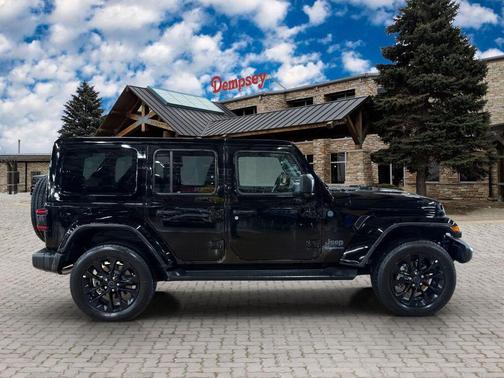Black Clearcoat 2025 Jeep Wrangler 4xe Sahara