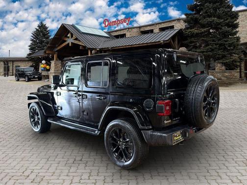 Black Clearcoat 2025 Jeep Wrangler 4xe Sahara