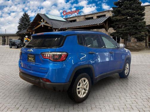 Laser Blue Pearlcoat 2018 Jeep Compass Sport