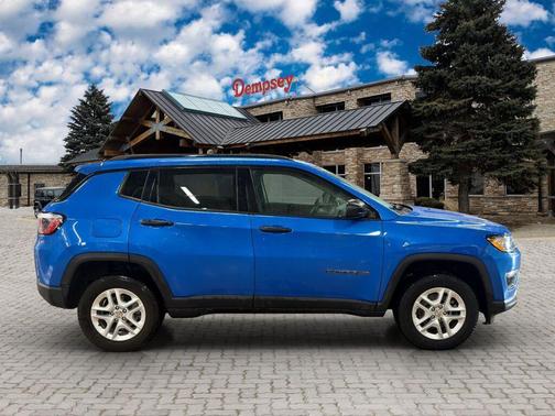 Laser Blue Pearlcoat 2018 Jeep Compass Sport